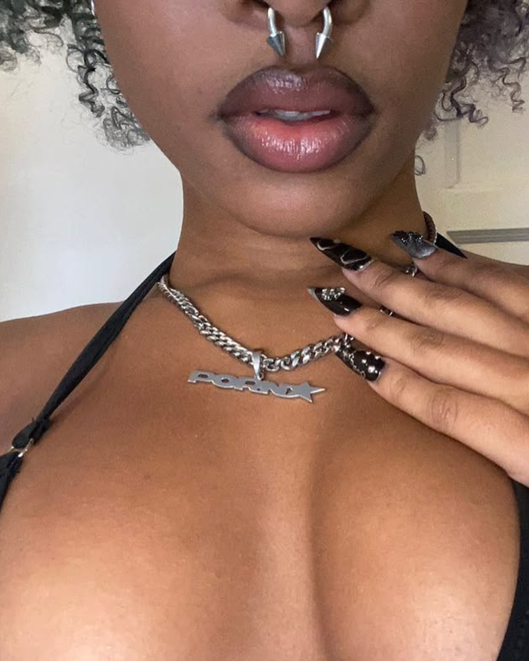 PORNSTAR CHAIN SILVER